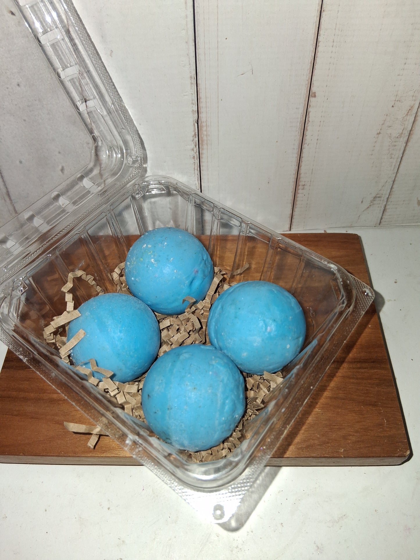 4 pack - Blueberry Shaped and Scented Goat Soap