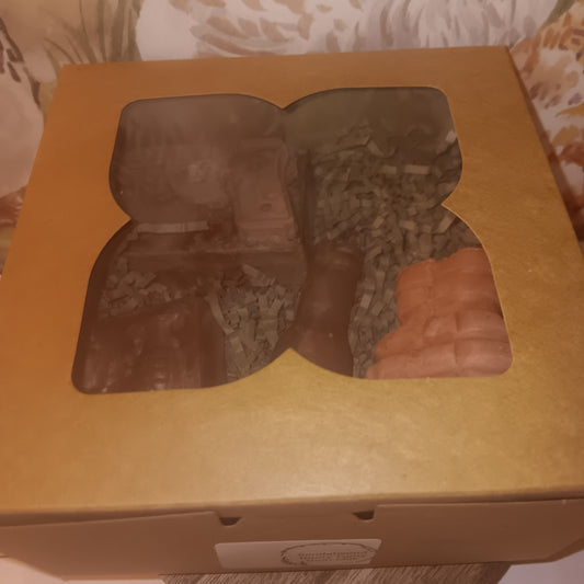 boxed novelty goat soap for men