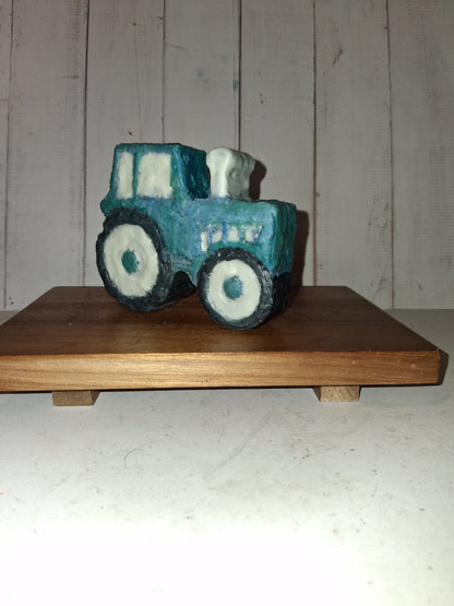 Mini Mud‑Buster Goat Soap Tractor - Orchard