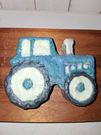 Mini Mud‑Buster Goat Soap Tractor - Orchard