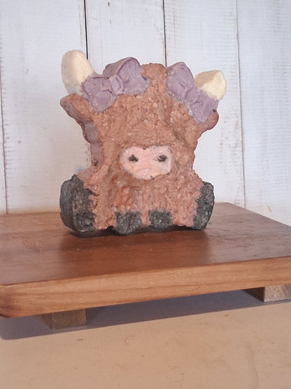 Bonnie Bubbles Highland Cow Goat Soap - Citrus