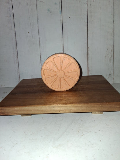 Orange Slice Orange Scented Goat Soap