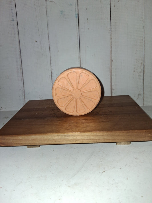 Orange Slice Orange Scented Goat Soap