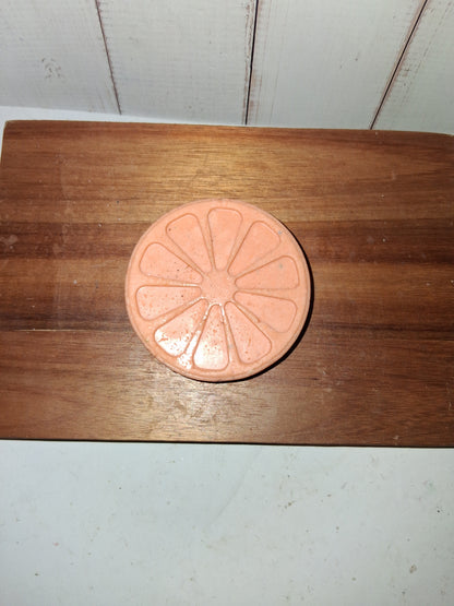 Orange Slice Orange Scented Goat Soap