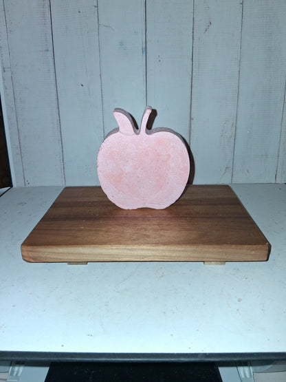 Apple Shaped and Scented Goat Soap