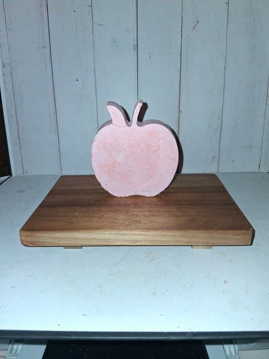 Apple Shaped and Scented Goat Soap