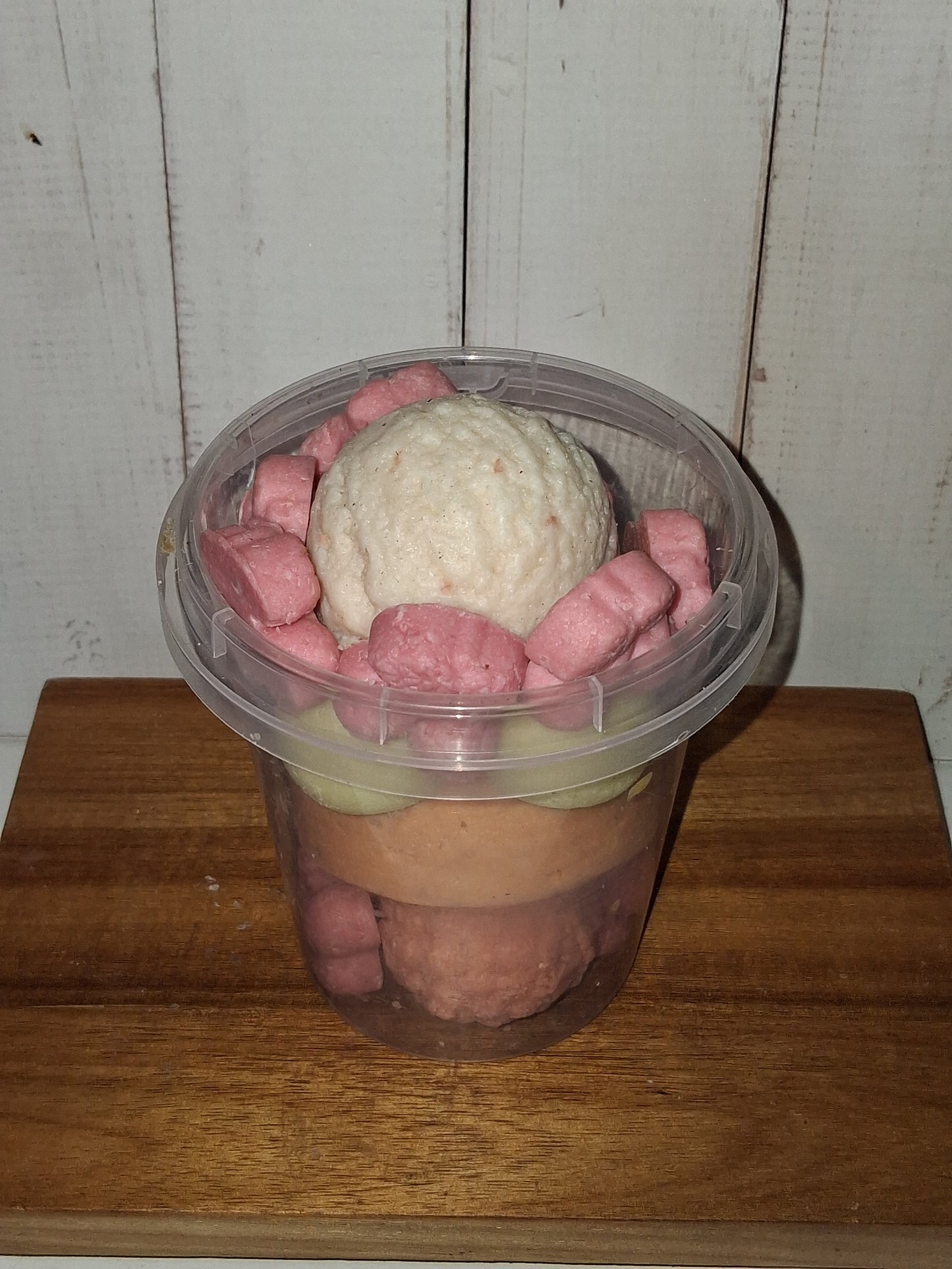 Cherry Berry Cherub Cocktail Goat Soap Set
