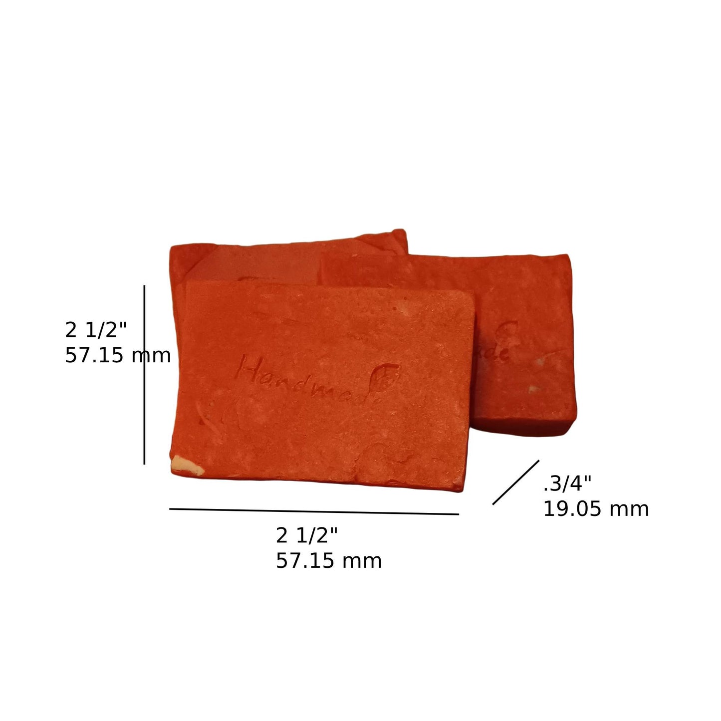 4 Pack - Handmade Peppermint Goat's Milk Soap image 3