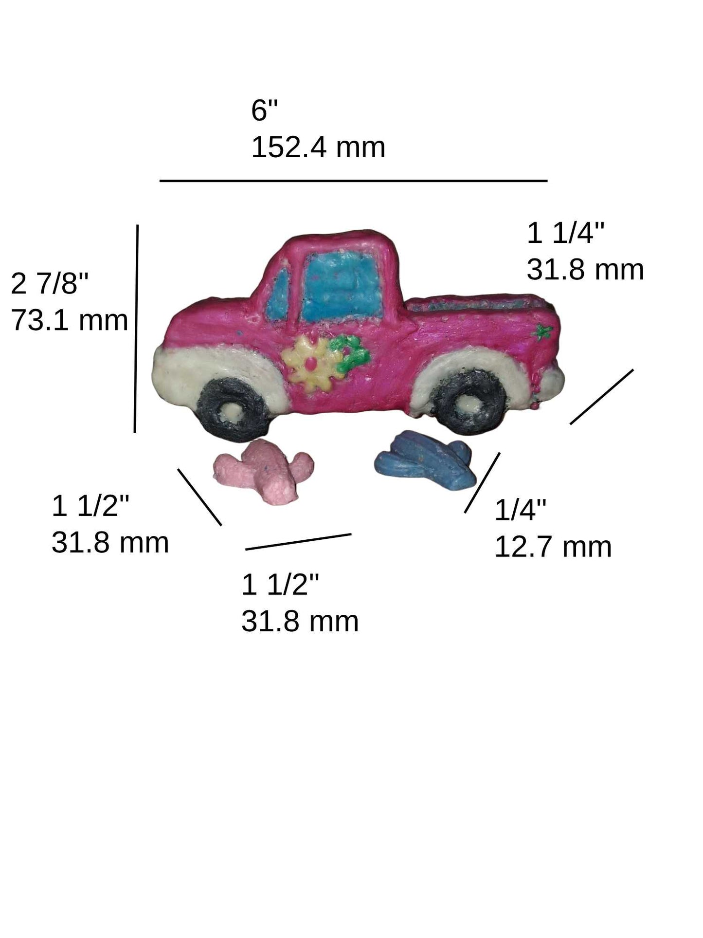 Little Desert Hauler Goat Soap Truck - Berry