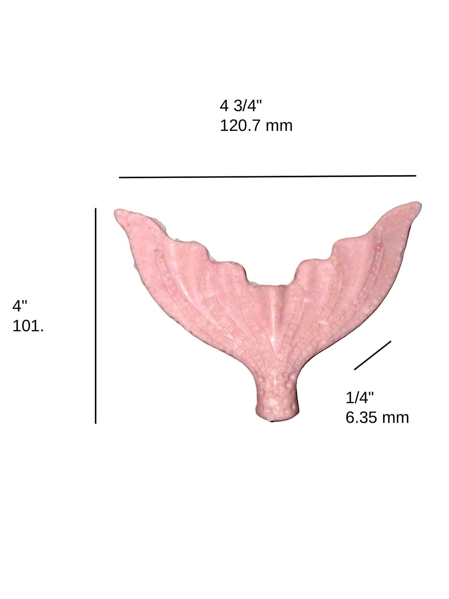 4 pack Mermaid Tails Goat Soap Bars - Citrus