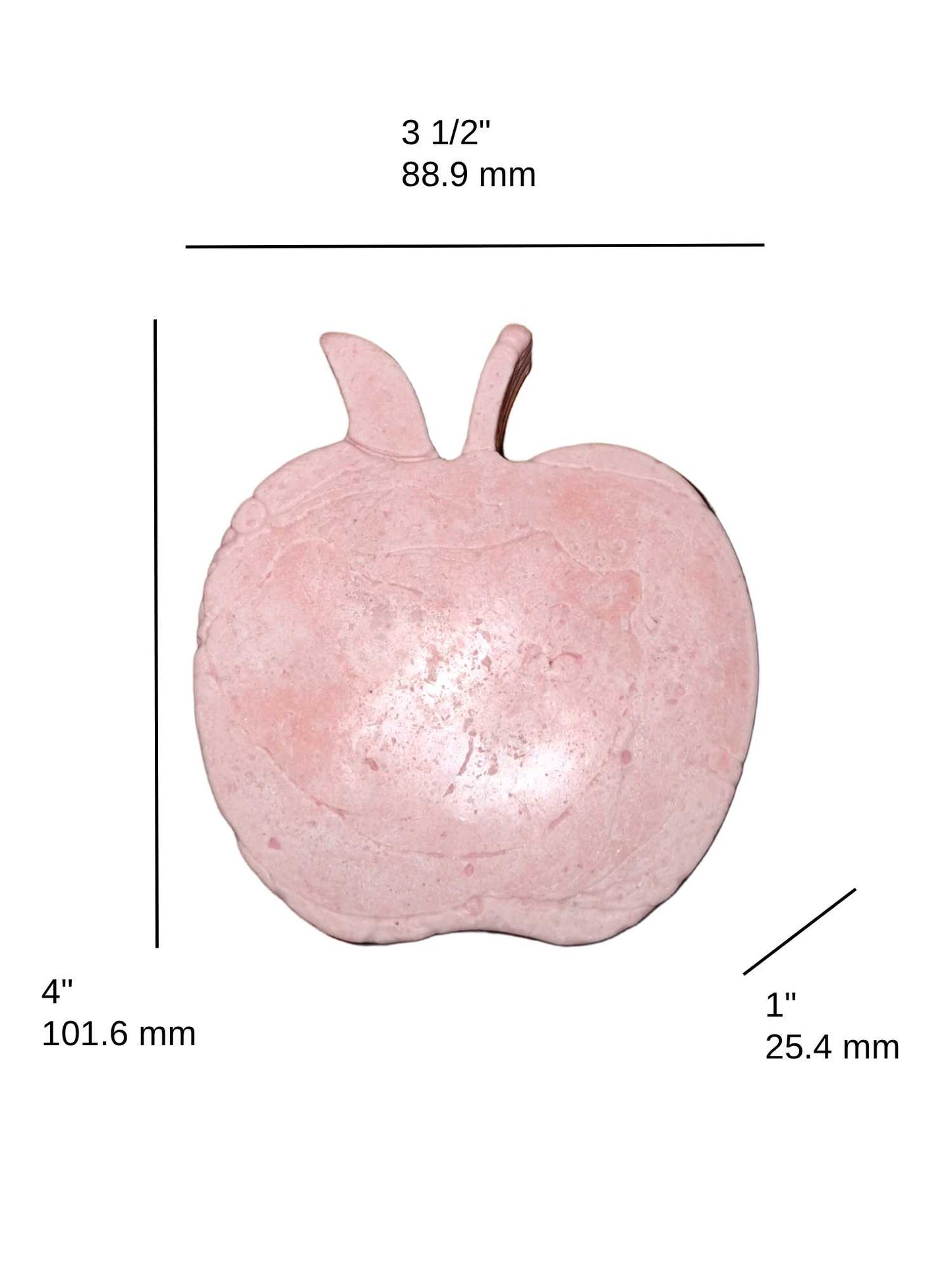 Apple Shaped and Scented Goat Soap