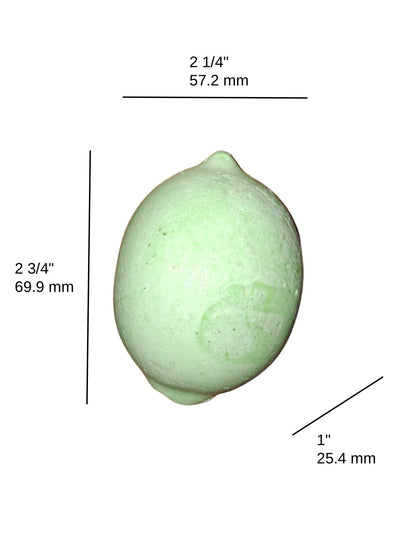 4 pack - Half Lime Shaped and Scented Goat Soap