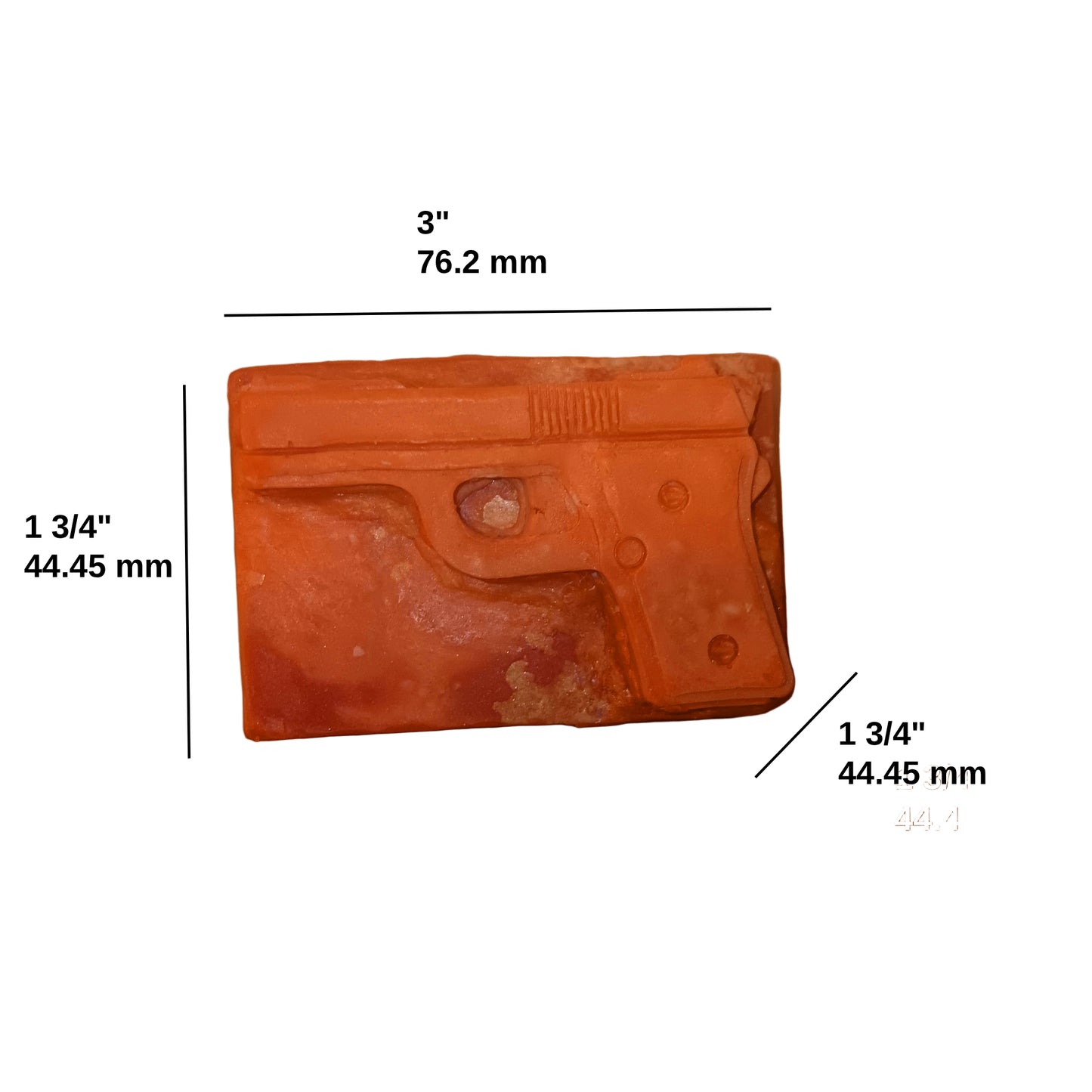 goat soap bar size guide pistol