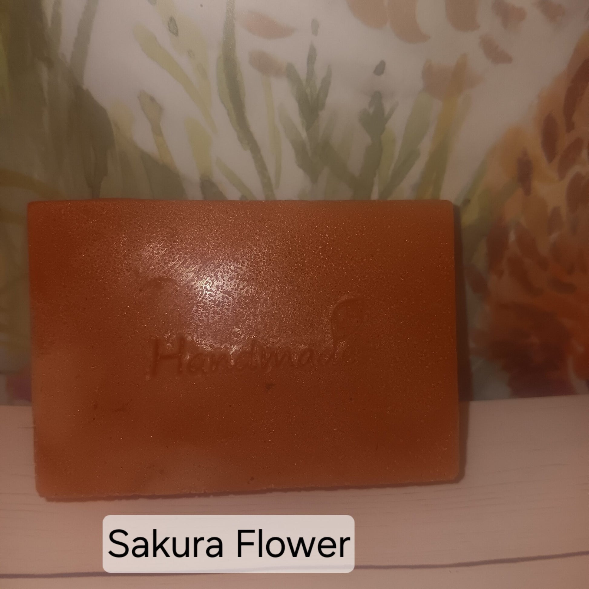 4 pack - Handmade Sakura Flower Scented Goat's Milk Soap
