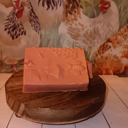 4 pack - Handmade Cherry Scented Goat's Milk Soap perfect for women