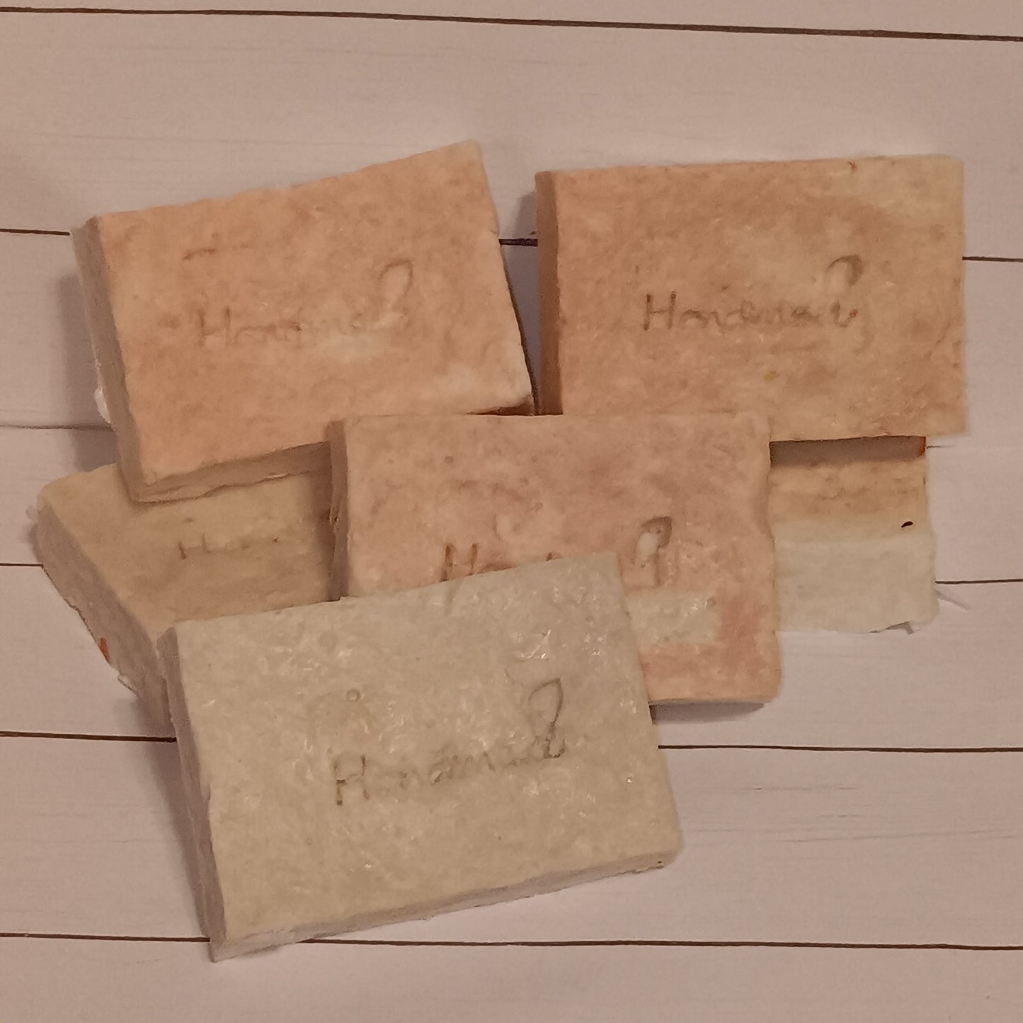 4 pack - Handmade Beach Coconut Goat's Milk Soap refreshing scents of coconut, orange, jasmine, vanilla, and musk