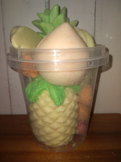 goat soap handmade on a farm