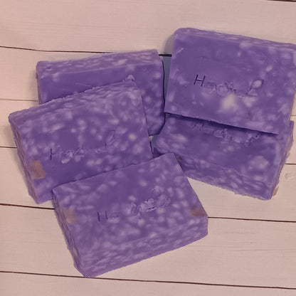 4 pack - Handmade Island Paradise Goat's Milk Soap harmonious blend of zesty citrus, invigorating salty sea air, and earthy patchouli