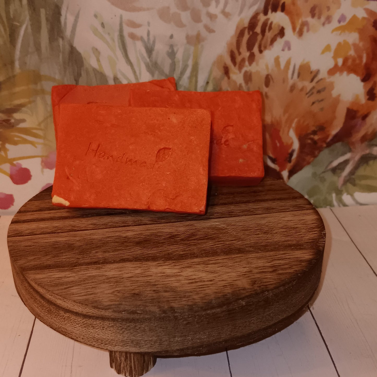 4 pack - Handmade Apple Scented Goat's Milk Soap