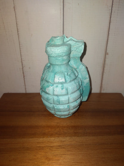 Novelty Hand Grenade goats milk soap for men