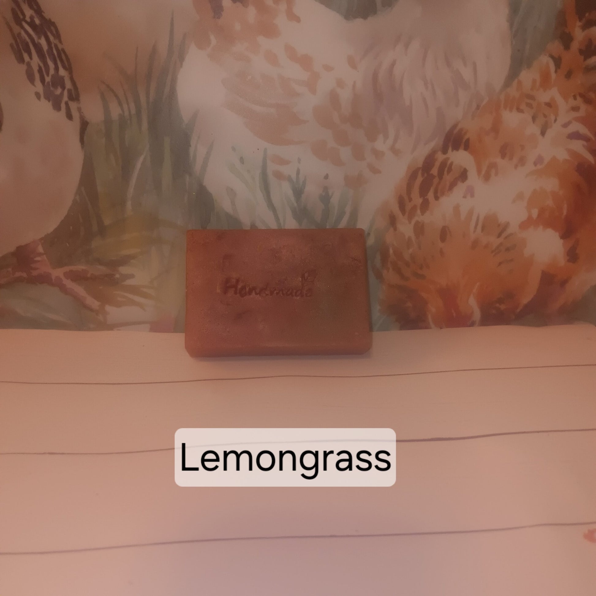 4 pack - Handmade Lemon Grass Scented Goat's Milk Soap