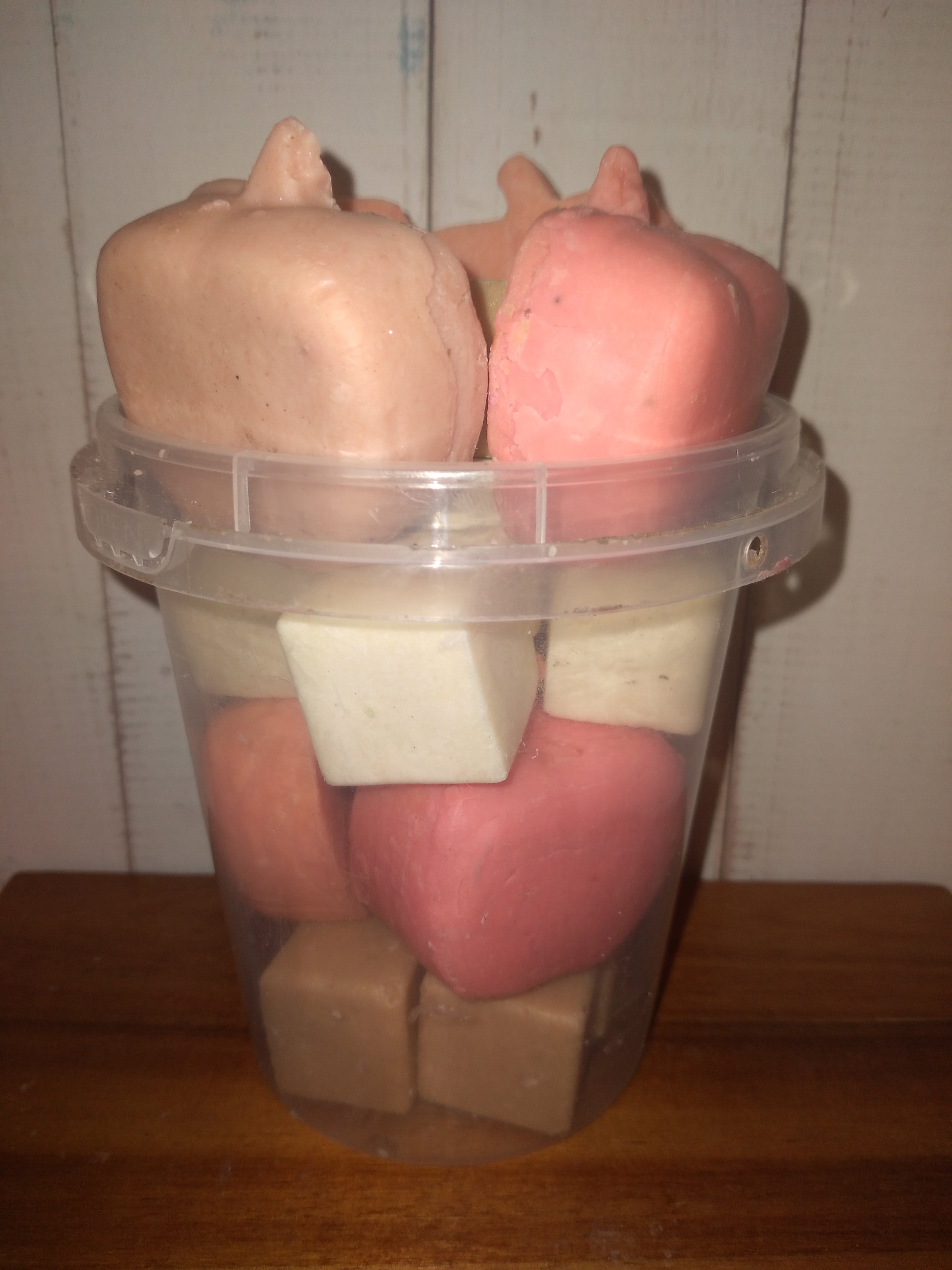 handmade fresh on a farm goats milk soap