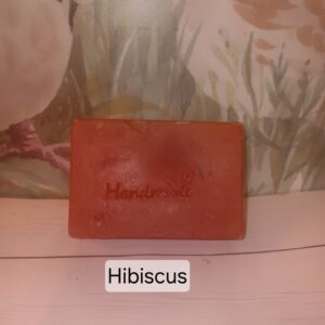 Handmade Hibiscus Scented Goat's Milk Soap